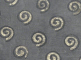 Handtrykk Duk Spiral  Grå