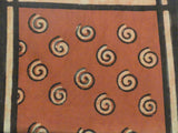 Handtrykk Løper Spiral  Rød